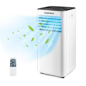 Costway 6,000 BTU Portable Air Conditioner Cools 350 Sq. Ft. with  Dehumidifier and Remote in White ES10043 - The Home Depot