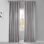 Exclusive Fabrics & Furnishings Platinum Ruched Solid Faux Silk Room ...