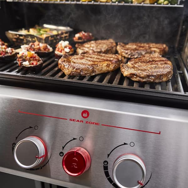 Weber Genesis E-335 3-Burner Liquid Propane Gas Grill in Black
