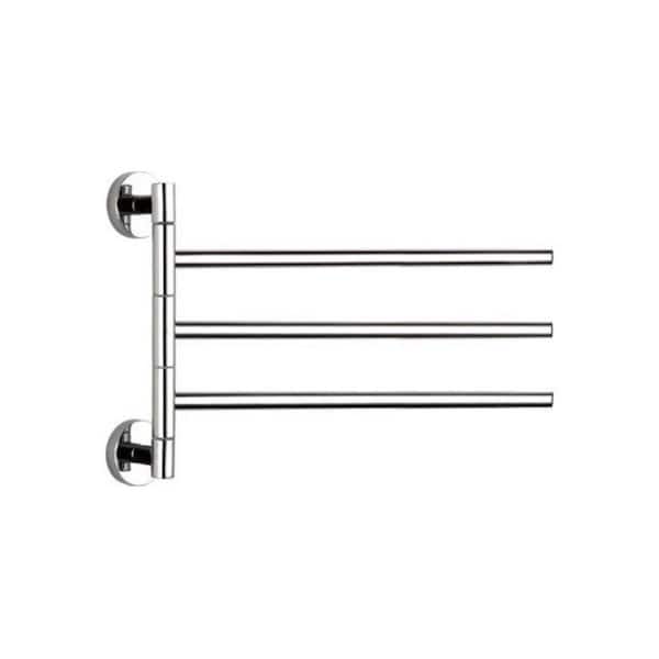 Nameeks General Hotel 14 in. Wall Mounted Tower Bar in Chrome
