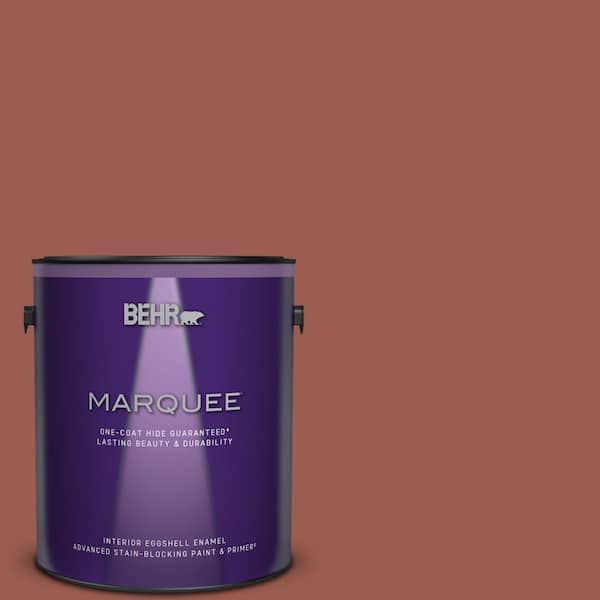 BEHR MARQUEE 1 gal. #S160-6 Red Potato One-Coat Hide Eggshell Enamel Interior Paint & Primer