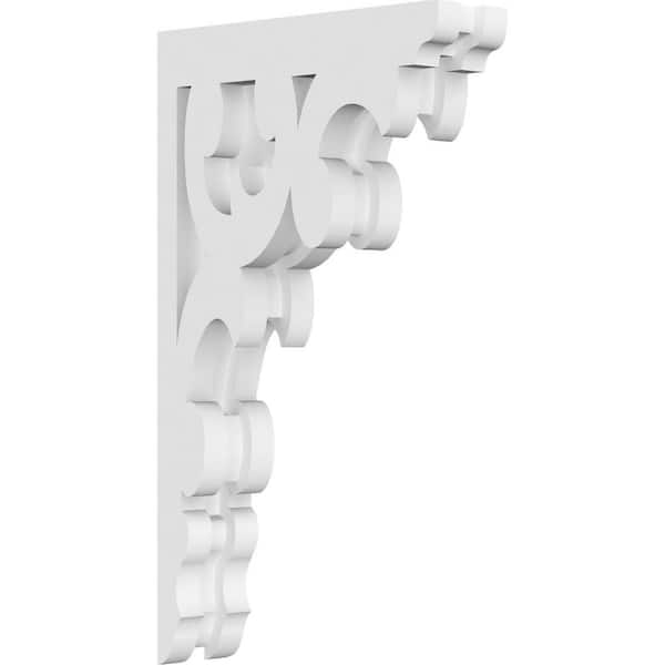 Ekena Millwork Vienna 1.5 in. W x 12 in. H x 7 in. D Signature Urethane Polyurethane Corbel