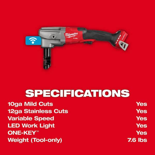 Milwaukee M18 FUEL 18V Lithium-Ion Brushless Cordless 10-Gauge