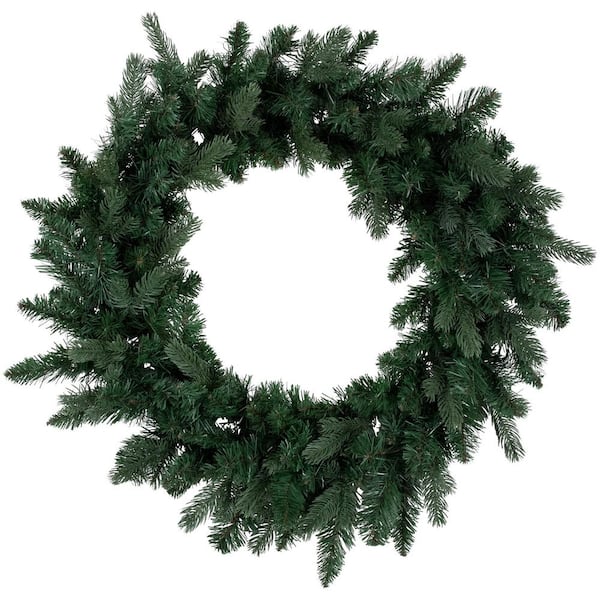 24 in. Coniferous Mixed Pine Artificial Christmas Wreath-Unlit