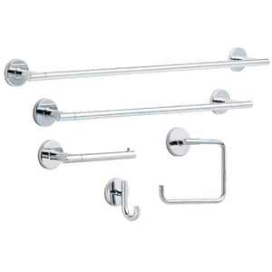 Trinsic Wall Mount Single Post Toilet Paper Holder Bath Hardware Accessory in Polished Chrome