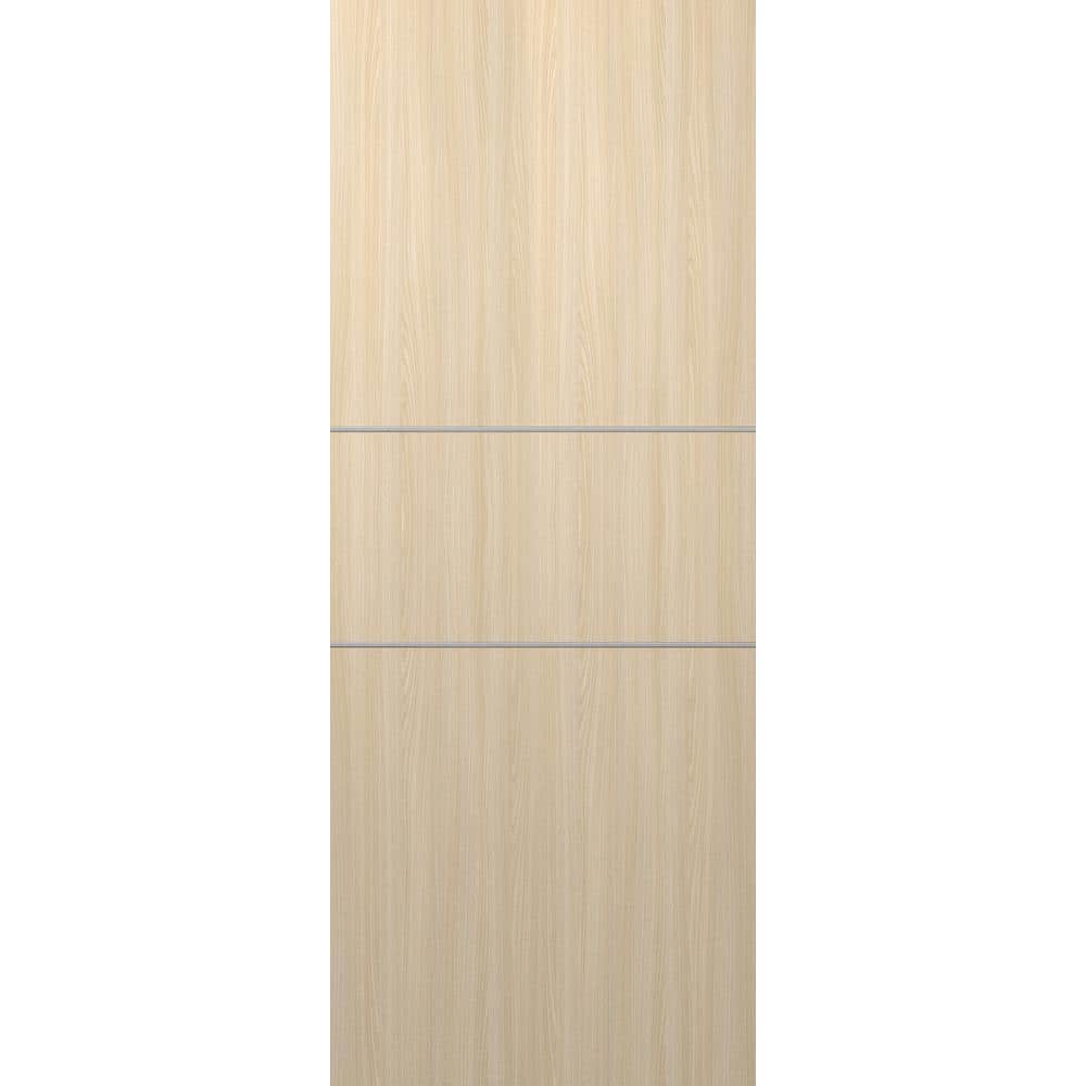 Optima 2H 36 in. x 80 in. No Bore Solid Composite Core Loire Ash Composite Wood Interior Door Slab price history on PriceWatchPro