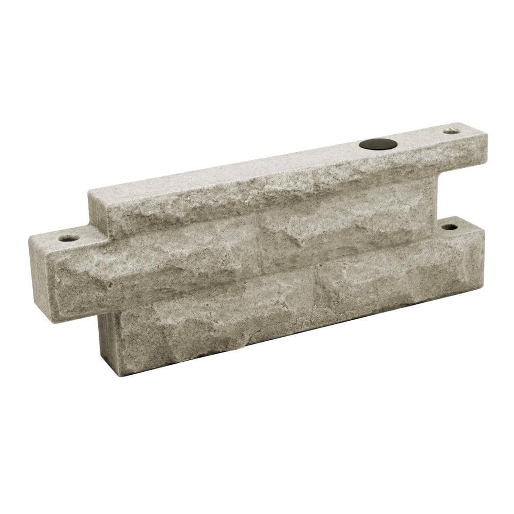 Sandstone Polyethylene Self-Watering Raised Garden Bed Border
