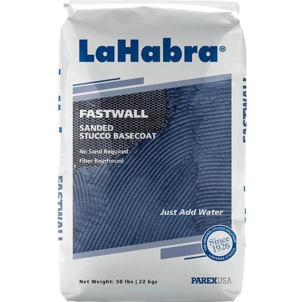 LaHabra 50 lb. Fastwall Stucco Base Coat Sanded Gray