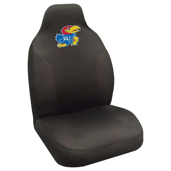 FANMATS NCAA - University of Kansas Polyester 20 in. x 48 in. Seat Cover