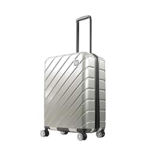 Velocity 22 in. Silver Hardside Spinner Luggage