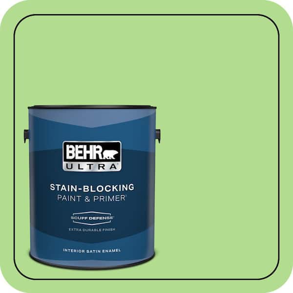 BEHR ULTRA 1 gal. #MQ4-46 Early Spring Extra Durable Satin Enamel Interior Paint & Primer