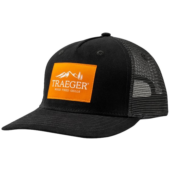 Traeger Unisex Logo Curved Brim Hat in Black APP271 - The Home Depot