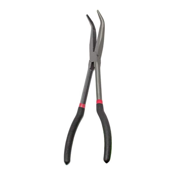 11 For Extra Long Reach Nose Duckbill Pliers 90/45/25 Degree Straight  Needle T Tools Box Set Professional