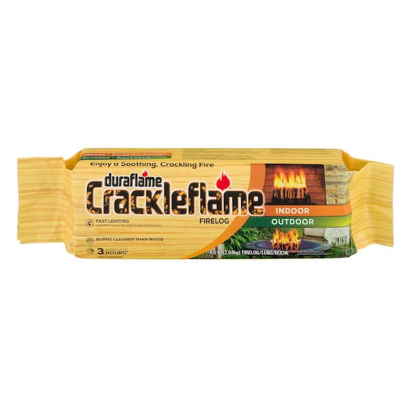 Duraflame Crackleflame 4.5 lb. Indoor/Outdoor Firelogs (4