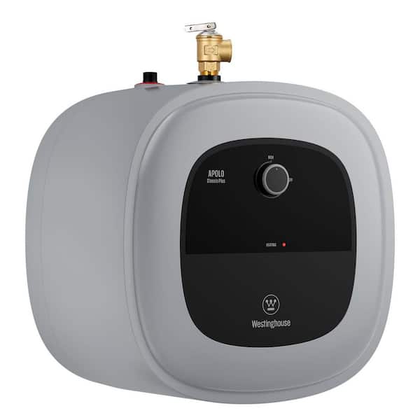 Apolo Classic 8 Gal. Compact Point of use 1440-Watt Element Compact Electric Water Heater with 6- Year Warranty