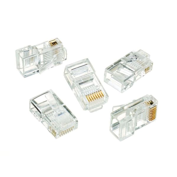 IDEAL RJ-45 8-Position 8-Contact Category 5e Modular Plugs (50 per Pack)