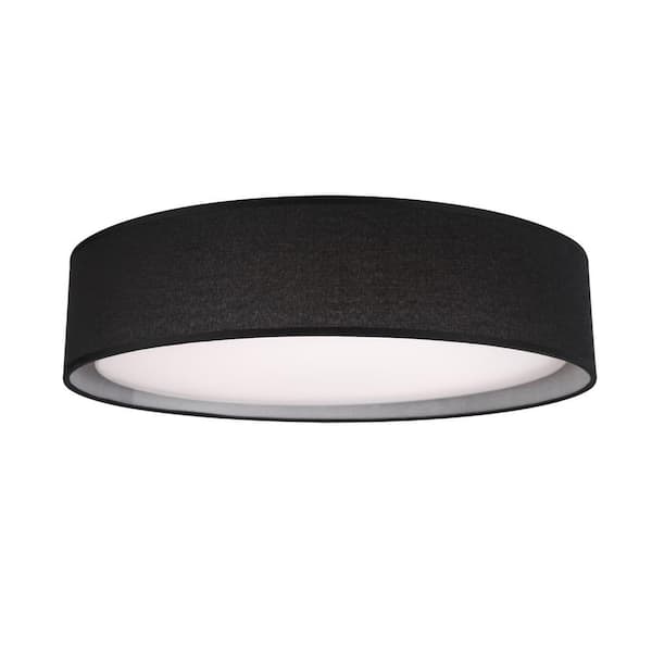KUZCO Brook 11 in. 1-Light 17-Watt Chrome Integrated LED