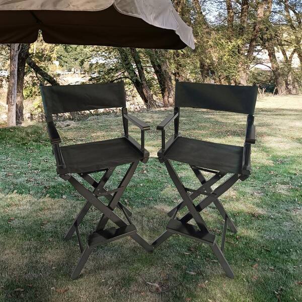 Canvas lawn hot sale chairs