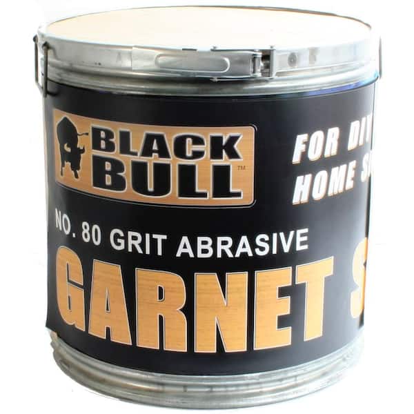 BLACK BULL Blast Media 80-Grit Abrasive Garnet Sand
