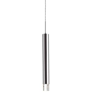 Pendula 16 in. 1 Light 6-Watt Chrome Integrated LED Pendant Light