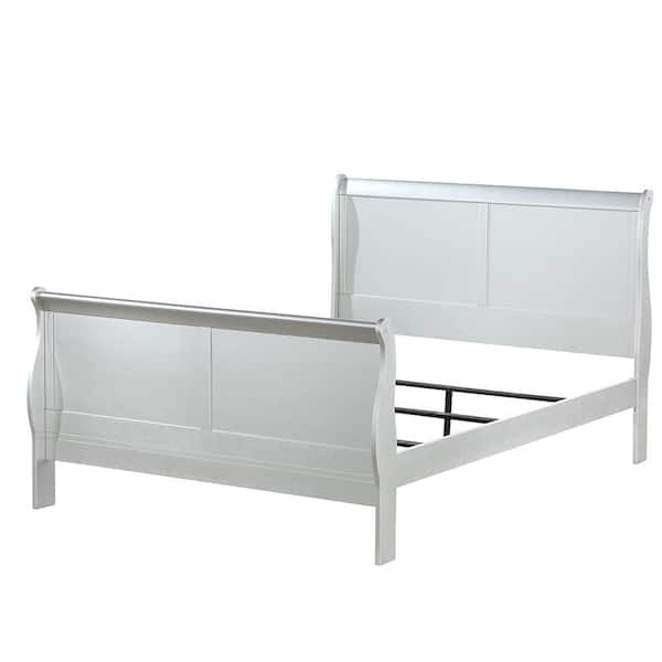 Acme Louis Philippe White Eastern King Bed