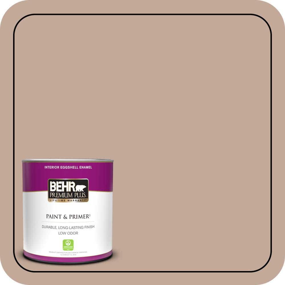 1 qt. #760B-4 Adobe Straw Eggshell Enamel Low Odor Interior Paint & Primer price history on PriceWatchPro