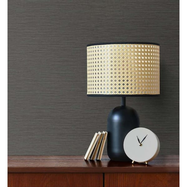 60.75 sq. ft. Oolong Silk Embossed Vinyl Unpasted Wallpaper Roll