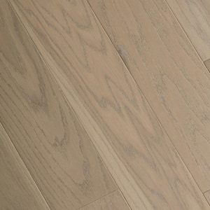 Frost White Oak 3/8 in. T x 5 in. W Wire Brushed Engineered Hardwood Flooring (19.7 sqft/case)