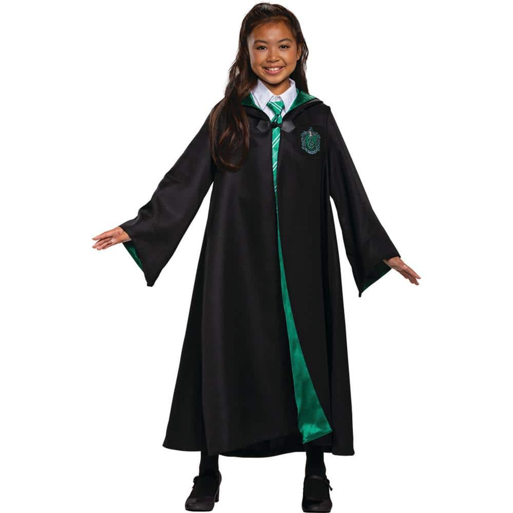 Kid's Prestige Harry Potter Slytherin Robe - Large - Kids Halloween Costume price history on PriceWatchPro