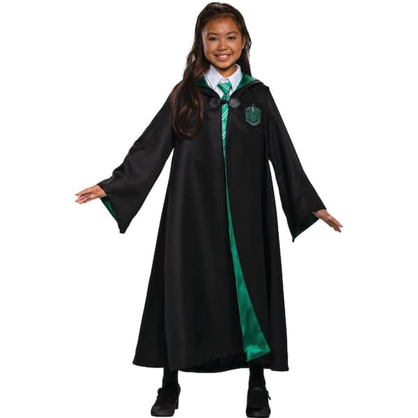 Disguise Kid's Prestige Harry Potter Slytherin Robe - Large - Kids Halloween Costume