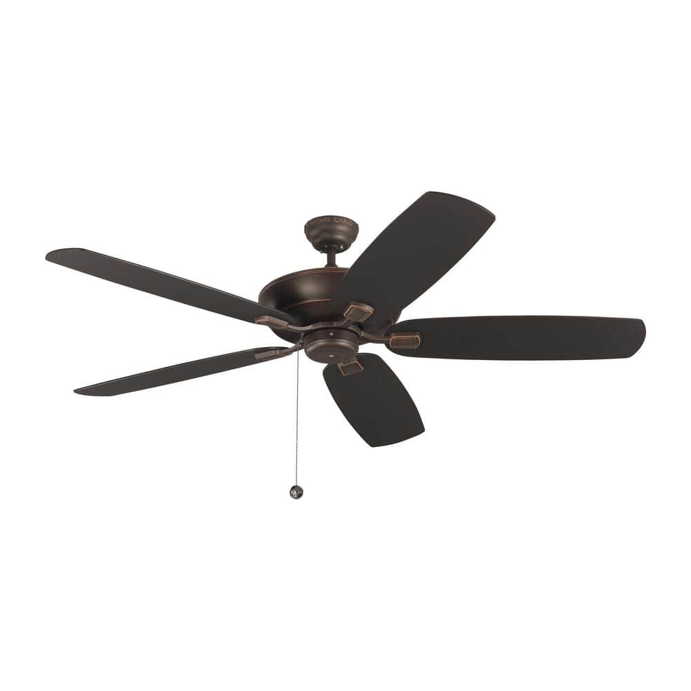 Colony Super Max 60'' Roman Bronze Dual-Finish Ceiling Fan