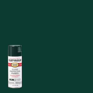 12 oz. Protective Enamel Gloss Dark Hunter Green Spray Paint (6-Pack)