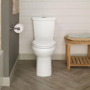 Cadet 3 2-Piece 1.0/1.6 GPF Dual Flush Elongated Toilet in White