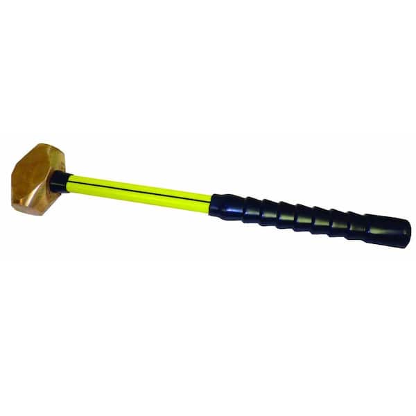 Nupla 6 lb. Brass Sledge Hammer with 24 in. Fiberglass Handle