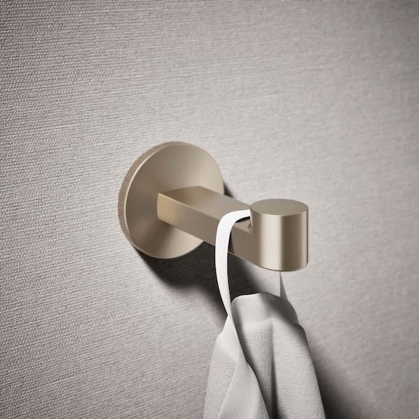 Components Knob Robe/Towel Hook in Vibrant Brushed Bronze