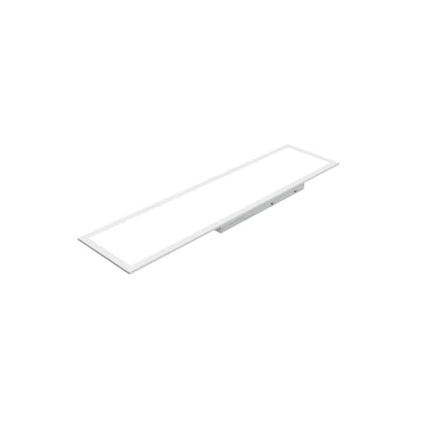 Integrated LED 1 x 4 Flat Panel Lumen and Color Selectable 2500-3750 Lum 3500K 4000K 5000K) UNV 120-277V 0-10V Dimmable