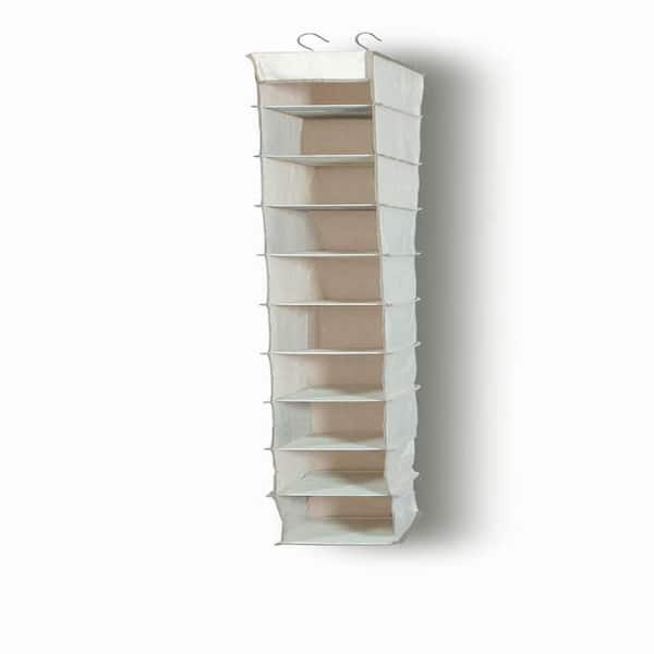 Ease Clever 54 in. H 10-Pair Shoe Rack