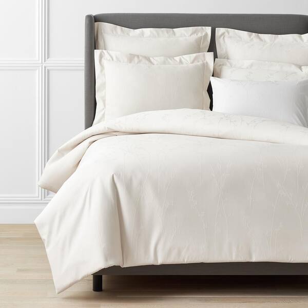 The Company Legends Luxury, Ivory Duvet Cover Queen