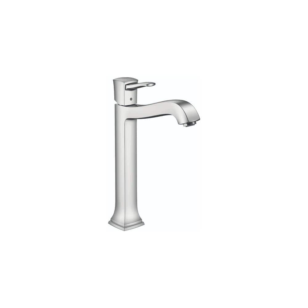 Polished Nickel 12.5" Brass Single Hole Vessel Faucet