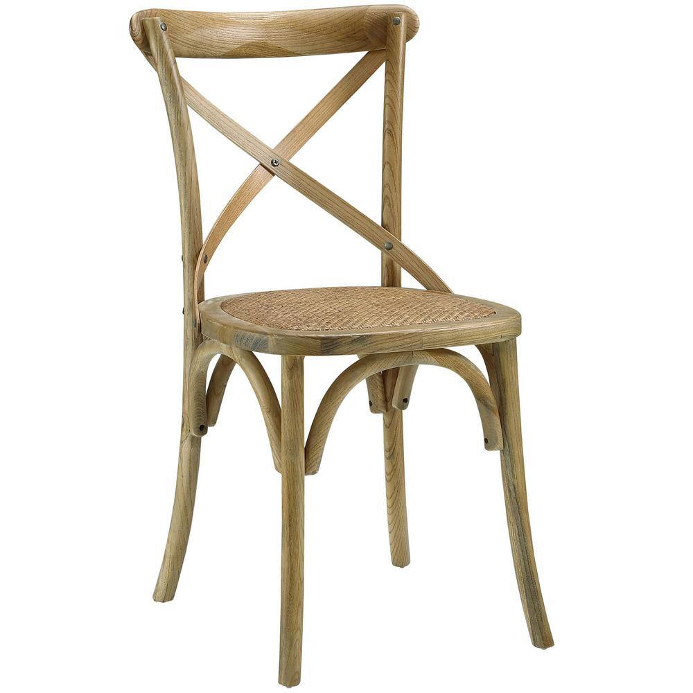 Reviews For Modway Gear Natural Dining Side Chair Eei 1541 Nat The Home Depot