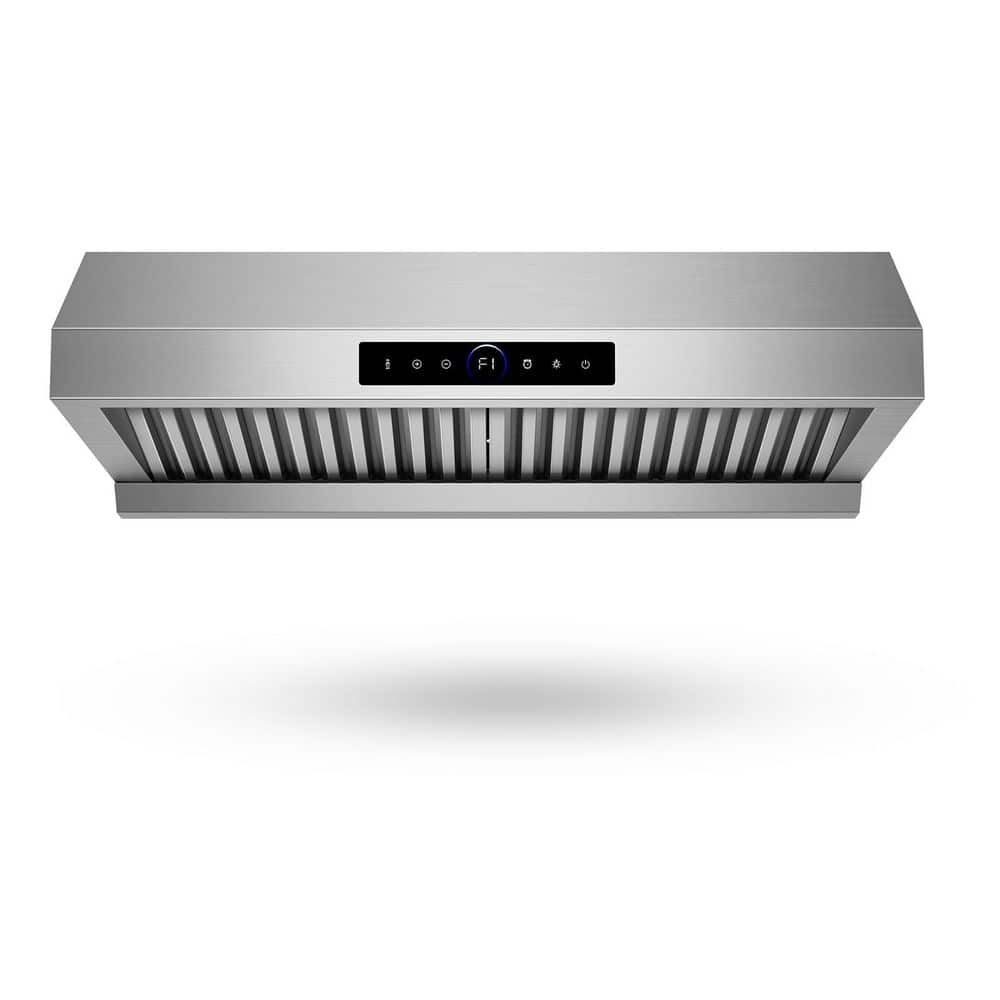30in. 900 CFM Stainless Steel Range Hood with 4-Speed Settings, Remote Control, LED, and Detachable Oil Cup price history on PriceWatchPro