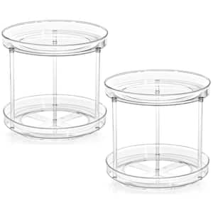 Lazy Susan Organizer, 9 in. 2 Tier (2-Pack)