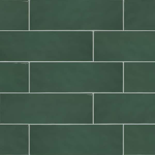 LuxeCraft Cyclade 4-1/4 in. x 12-7/8 in. Glazed Ceramic Subway Wall Tile (10.64 sq. ft./Case)