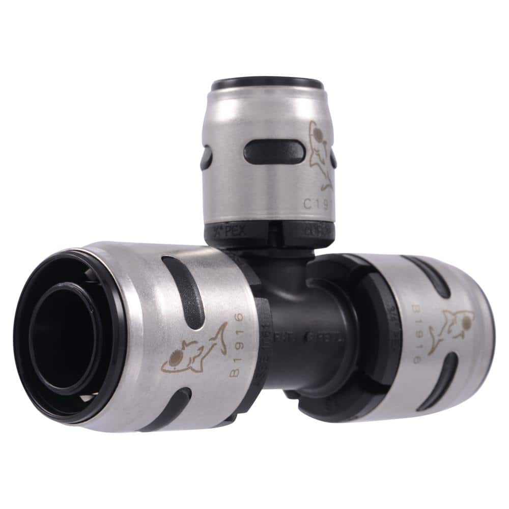 3/4 in. x 3/4 in. x 1/2 in. Push-to-Connect EVOPEX Plastic Reducing Tee Fitting (3-Pack) price history on PriceWatchPro