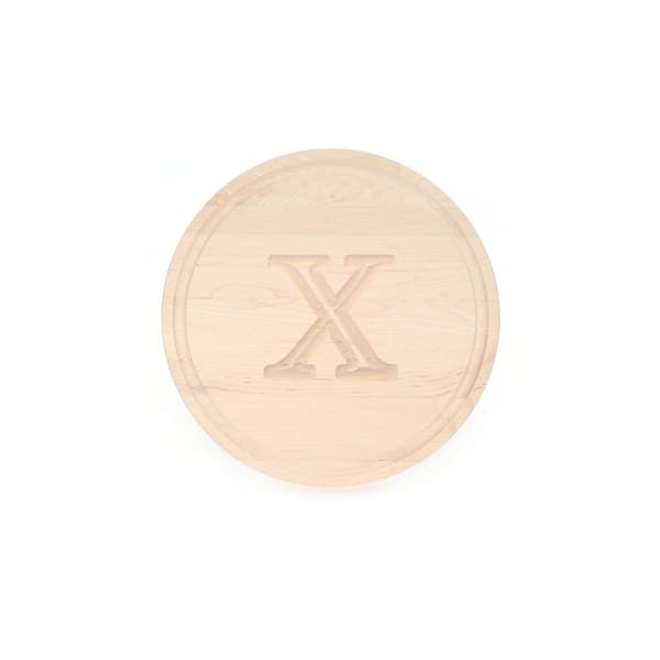 BigWood Boards Round Maple Cheese Board X