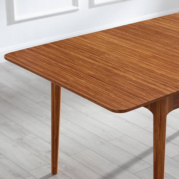 Greenington Mija 68.50 in. Rectangle Amber Bamboo Extensible