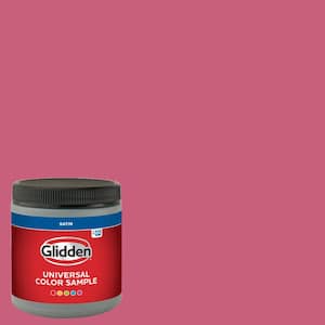 8 oz. PPG1183-6 Cherry Pink Satin Interior Paint Sample
