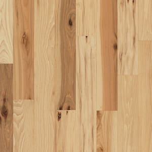 Hickory Rustic Natural 3/4 in. Thick x 2-1/4 in. Wide x Varying Length Solid Hardwood Flooring (20 sq. ft. / case)