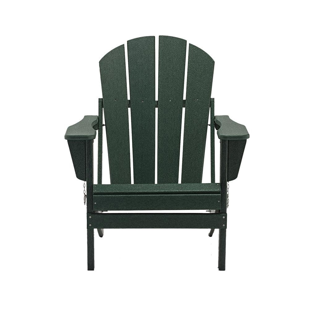 Tidoin Classic Green Floding Plastic Adirondack Chair UI-YD2020-ML ...