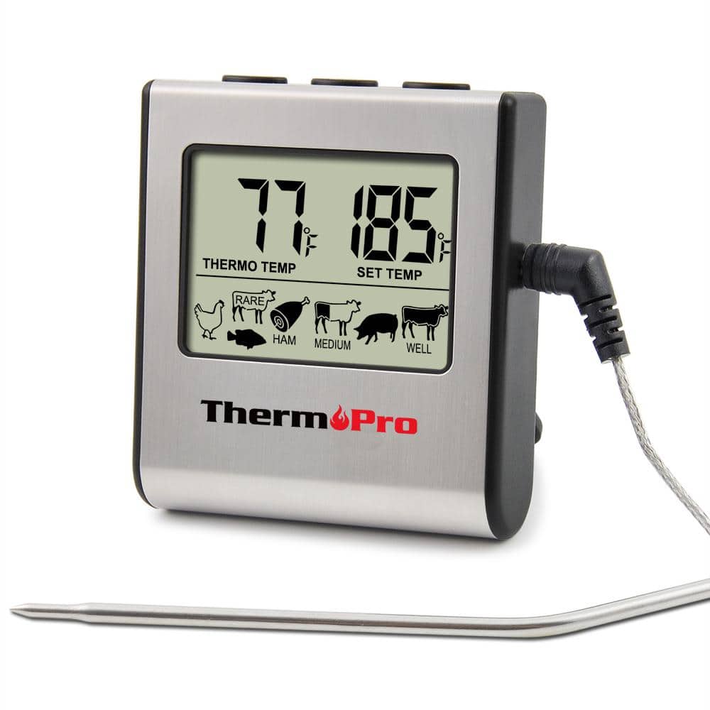 Kitchen Cooking Digital LCD Barbecue Probe Food Meat BBQ Thermometer Tools 